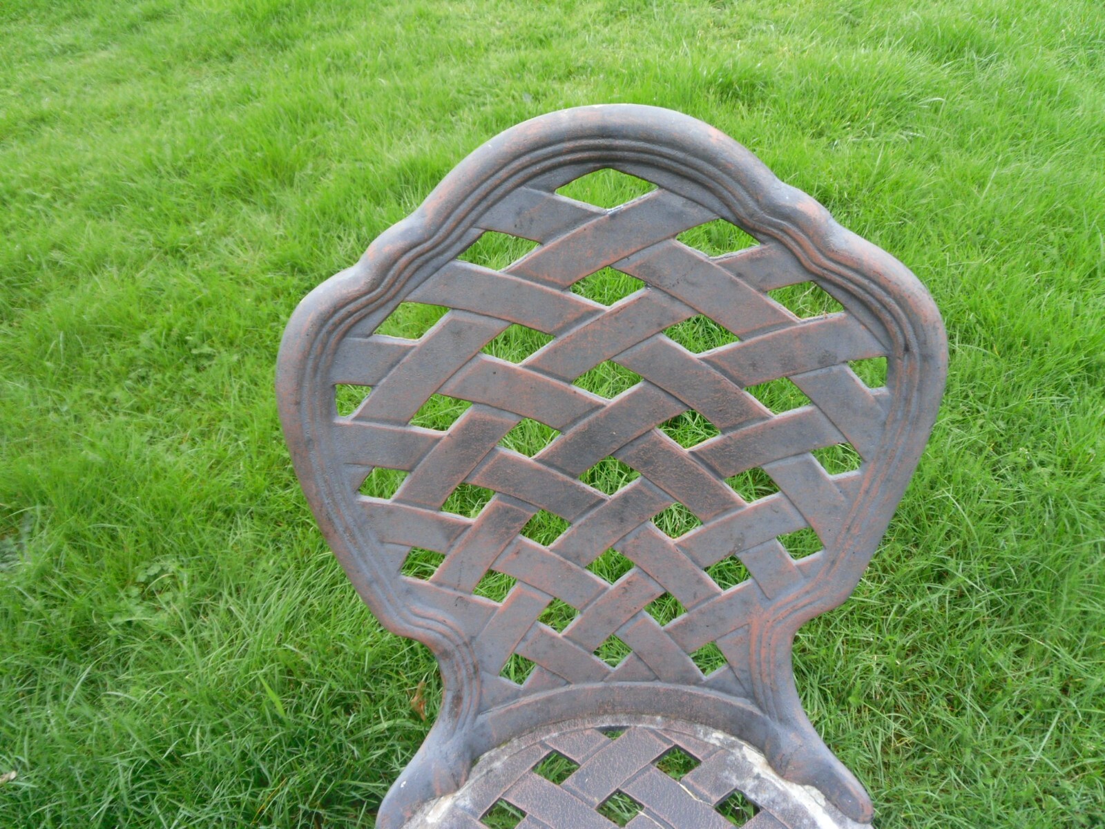 cast iron bistro garden set eBay