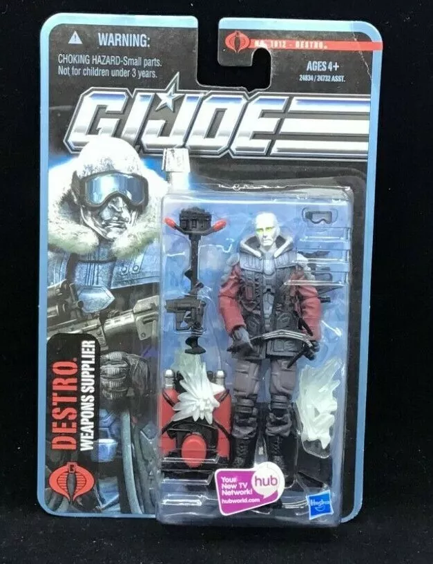 2010 - HASBRO - GI JOE - RENEGADES - DESTRO - WEAPONS SUPPLIER - MISB | eBay