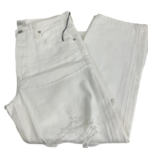 Citizens of Humanity Jeans Womens Size 27 White Emery Crop Relaxed $258 Nwt - Picture 3 of 16