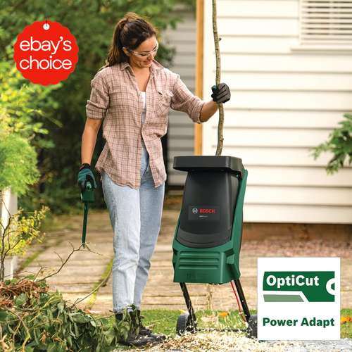 Electric 2200W Garden Shredder Chipper Mulcher Rapid Cutting Durable Made Europe - Picture 2 of 12