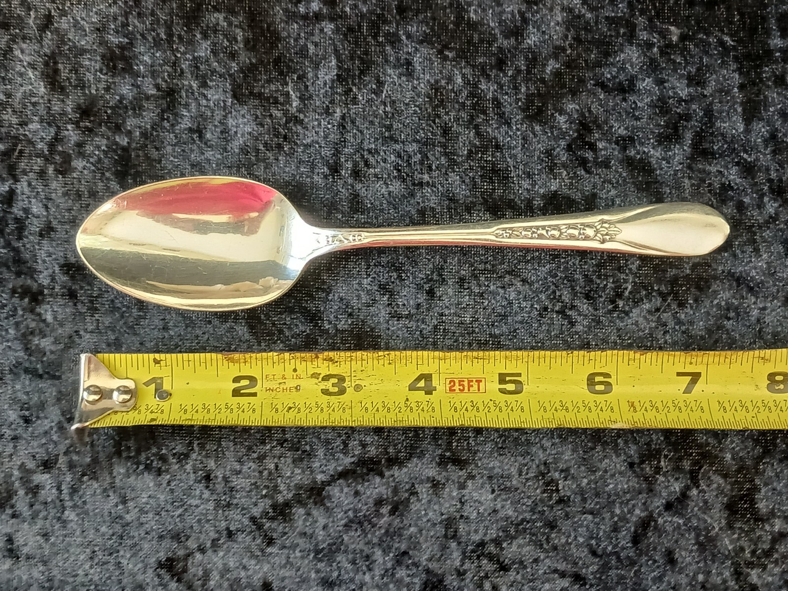 Set of 4 Wm Rogers PRISCILLA LADY ANN Silverplate Table Spoons Nice