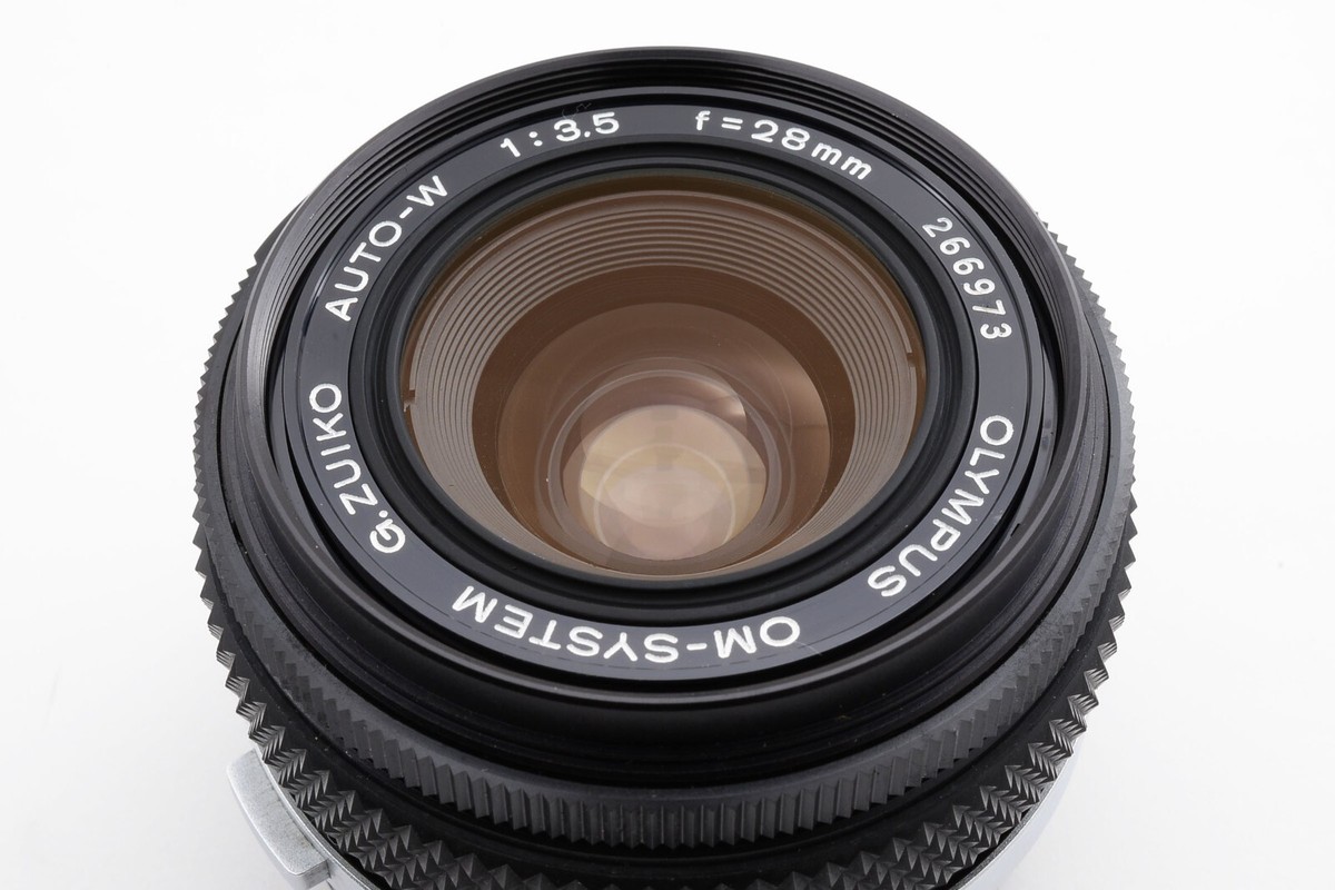 EXC+++++] Olympus OM-System G.Zuiko Auto-W 28mm f/3.5 Lens from