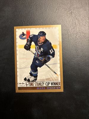 B97b 1999/00 O Pee Chee Magic Moments #283 Mark Messier 6 Time Stanley Cup