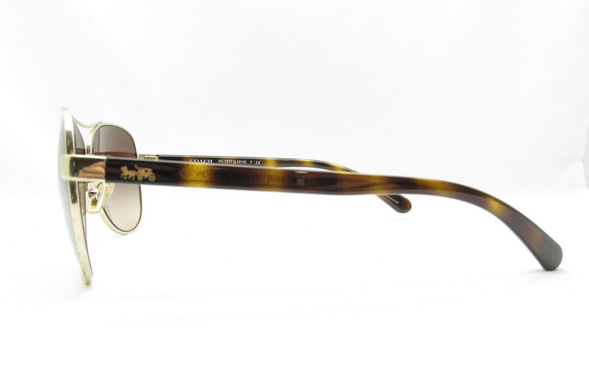 COACH AVIATOR DESIGNER HC7077 LIGHT GOLD L1015 METAL