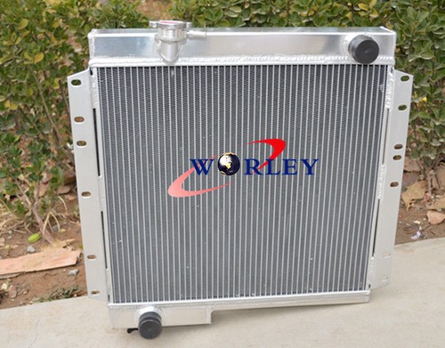 Bj40 Radiator 3 core aluminum radiator for LANDCRUISER BJ40 BJ41 BJ43 BJ44 B 3.0 2B 3 ...