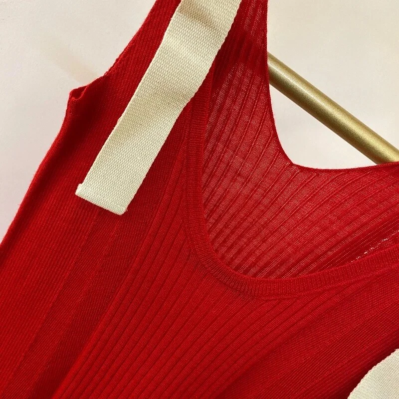 abito rosso alexander wang