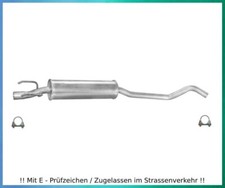 Mittelschalldämpfer für Opel Corsa B / Tigra 1.2 1.4 1.6 16V Auspuff Schelle