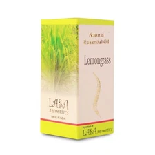Lasa Aromatics Essential Lemongrass Fragrance 100% Pure Natural Oil 10 ml