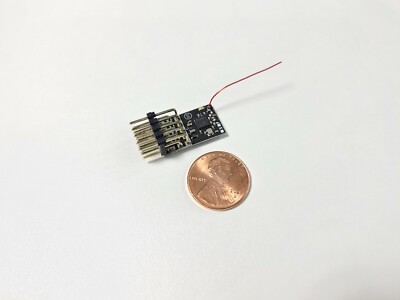 Micro Receptor Flysky AFHDS-2A MXL-RX62H-A2+ Con ESC - 5 Canales, Telemetría, Para Modelos RC