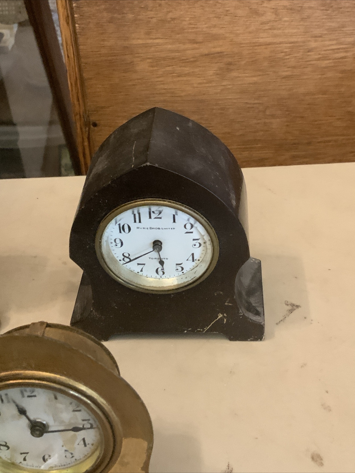 Huge Lot Of Vintage Antique Alarm Novelty Clock Parts Movements Case