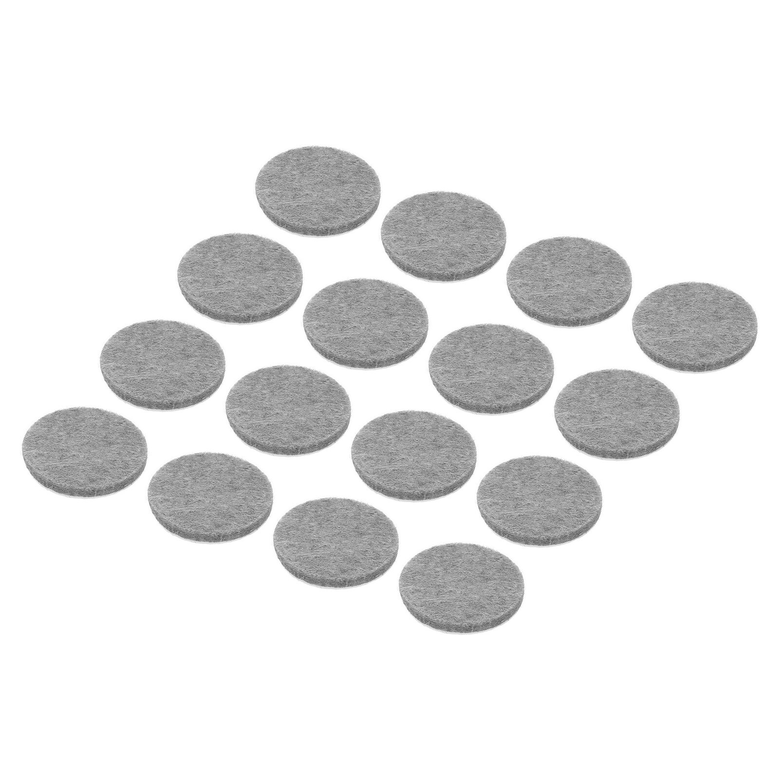48pcs Felt Furniture Pads, 1 Inch Round Chair Leg Protectors, Grey
