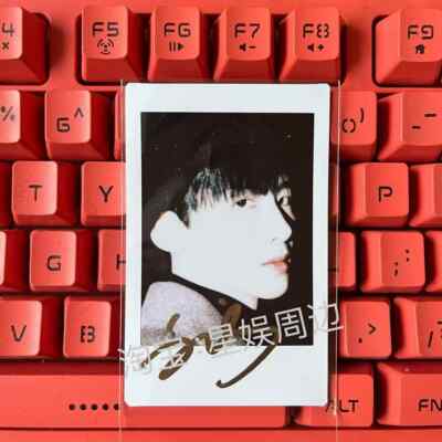 Bai Jing Ting Autograph Photos Polaroid Fidelity Signature Gift 3 Inch 白敬亭拍立得签名照