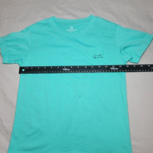 Cardin McCoy Teal Shirt (Size M) Barefoot & Buckwild & deer w/ sunglasses - Picture 10 of 11