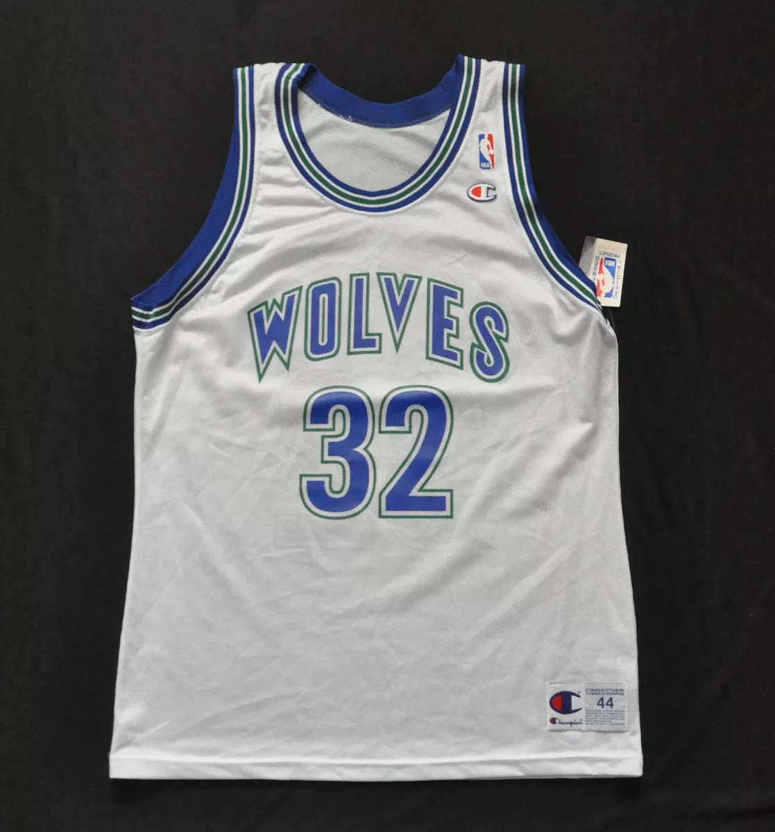 Vintage Minnesota Timberwolves Christian Laettner Champion Basketball –  Stuck In The 90s Sports