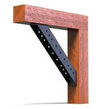 Heavy Duty Beam Connector Carport Timber Connector Steel Angle for Load-bearing Timber
