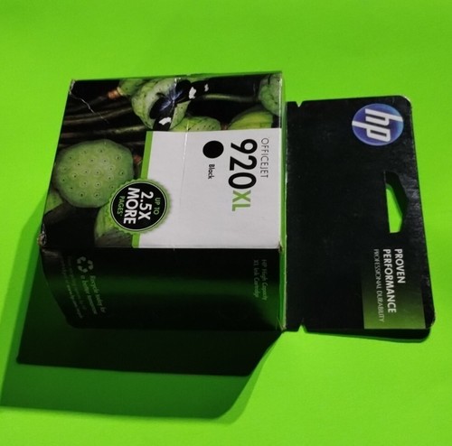 SEALED GENUINE HP 920XL Black Ink Cartridge (CD975AN) -EXPIRATION Mar 2015 - Picture 4 of 8