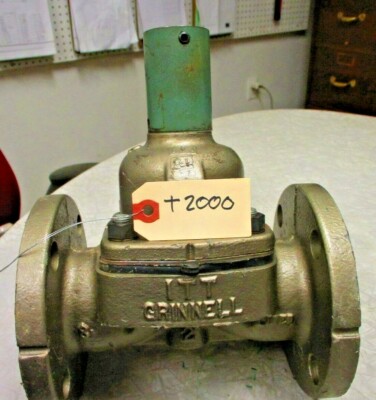 Lined Diaphragm Valve ITT GRINNELL 2'' 150 RF Flanged | Stainless Body