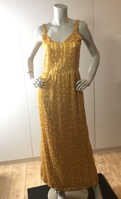 Ichi Ihginni Golden Yellow Maxi Dress Size S