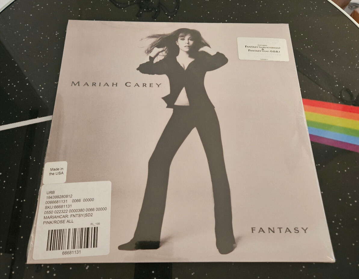 Mariah Carey Fantasy UO Exclusive Ltd Edition Pink Colored Vinyl 12" Single New