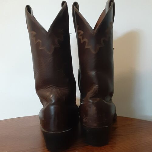 Ariat Sedona 10002194 Men's Brown Leather Pull On Western Cowboy Boots US 8D - Picture 3 of 10