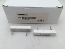 (5 pcs) TVM10J2K0 Ohmite, 10 Watt 2K Ohm 5%, Ceramic Housed Power Resistor