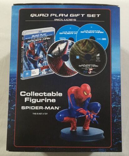 The Amazing Spider-Man Collectable Figurine - No Blu-Ray | Rare | Like-New