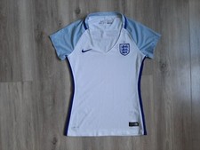 England Home Football shirt 2016/2018 Jersey Women Soccer Nike Size XS