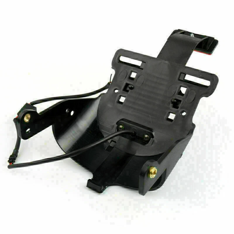 Rear Fender Mount License Plate Brake Light Fit Sportster XL 883 1200 48 04~14 . Foto 3 de 4