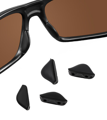 #ad #ad Black Replacement Nose Pads for Oakley Si Ballistic Det Cord OO9253 Nose Pieces $9.50