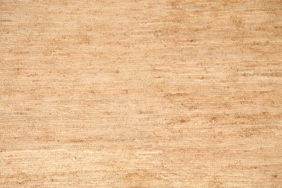 Contemporary Moroccan Oriental Solid Area Rug Wool Hand-knotted 5x7 Foyer Carpet - Image 4 of 4