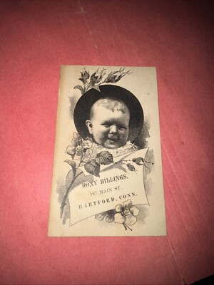 Roxy Billings Trade Card-Child- Hartford, CT. W277