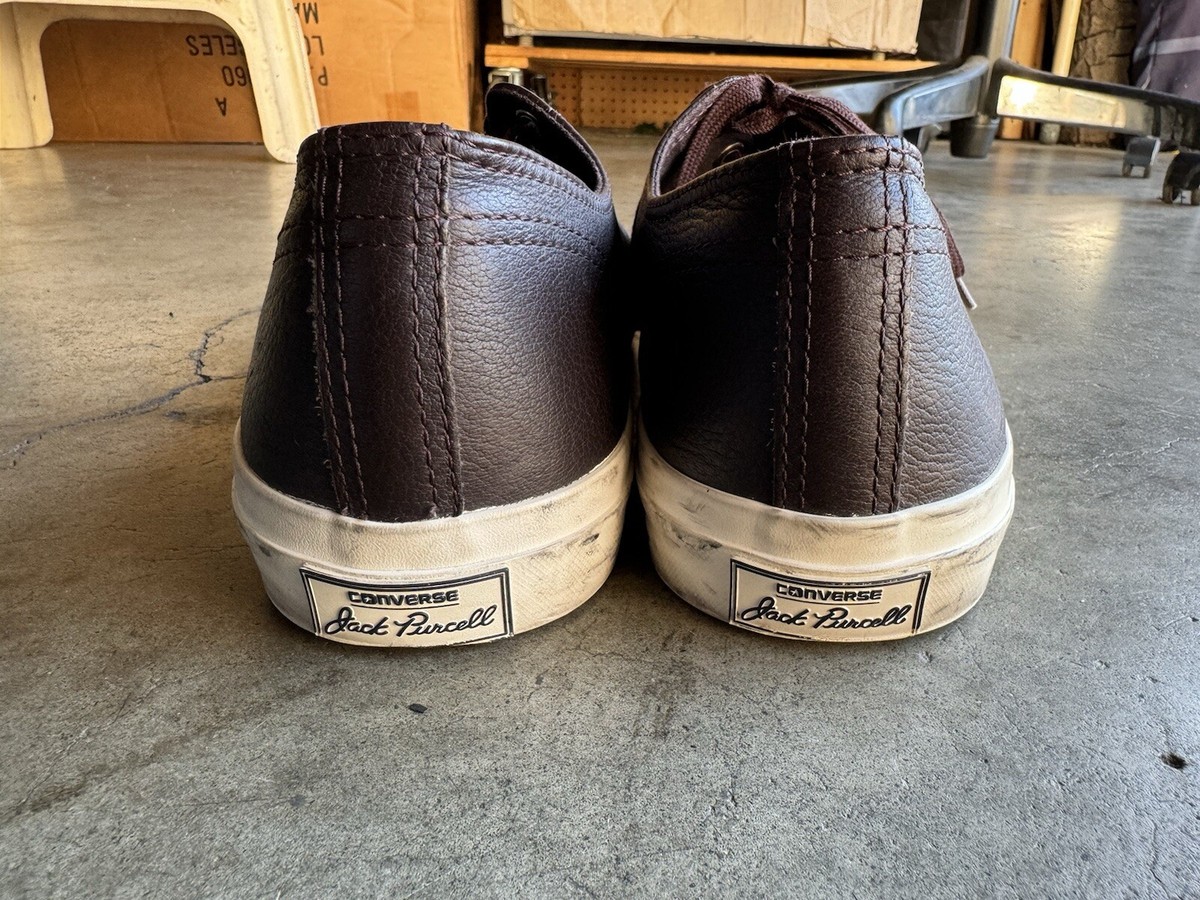 Converse Jack Purcell LTT OX Low sz 11 M 12.5 W Brown | eBay