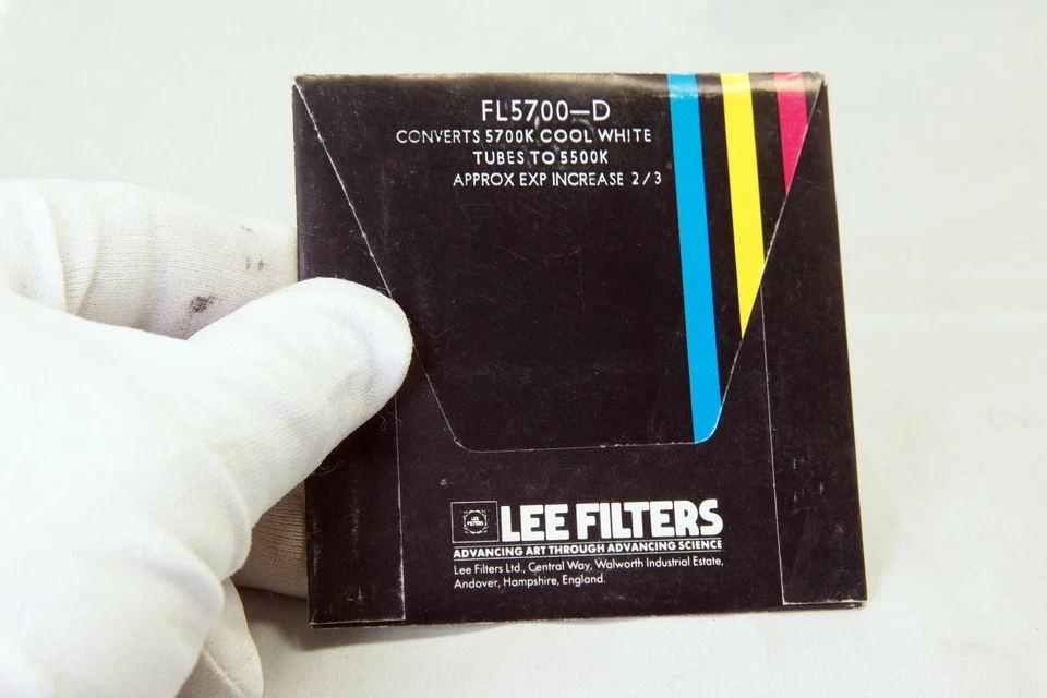 Fl 5700-D Lee Camera Filter Sqaure 75X75mm 3X3" Color Control FL-D - Image 3 of 4