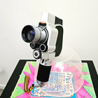 1960s Carena Zoomex 8mm Film Movie Camera Angenieux Paris 35mm Zoom Lens Vtg 60s