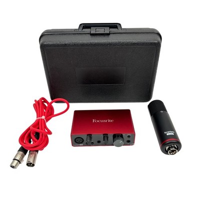 Focusrite Scarlett Solo Studio Audio Interface 3rd Gen - Scarlett Studio Mic