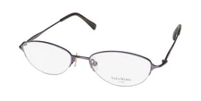VERA WANG LUXE LACERTA TITANIUM HANDMADE NO ALLERGY GIRLS EYEGLASS FRAME/GLASSES