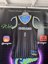 Authentic Nike Diamond DeShields #3 Chicago Sky Explorer Edition WNBA Jersey 36