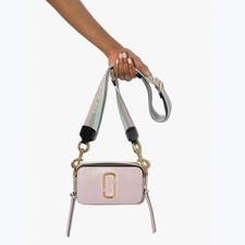 Auth Marc Jacobs Women's Snapshot Camera Bag Dusty Lilac Multi M0012007-559 $329