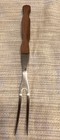 Vintage Cutco Lifetime Warranty Wood Handle 2 Meat Serving Turning Fork No 26 27 — photo 9