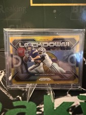 2023 Prizm Lockdown Micah Parsons Gold /10 SSP