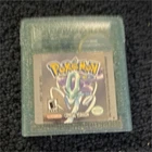 Pokémon Crystal Version Nintendo Game Boy Color Role Playing E-Everyone Nintendo