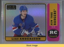 2018-19 O-Pee-Chee Platinum Retro Rainbow Lias Andersson #R-92 READ 6f8