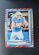 2025 Donruss Optic Justin Herbert #109 Freedom Prizm Chargers