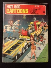 HOT ROD CARTOONS 21 5.5 MAY 1968 PETERSEN CARL MCMILLAN COLLECTION MB9