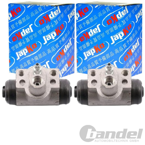 2X Japko Radbremszylinder Passend FüR Daihatsu Extol Sirion YRV Trommelbremse |-image