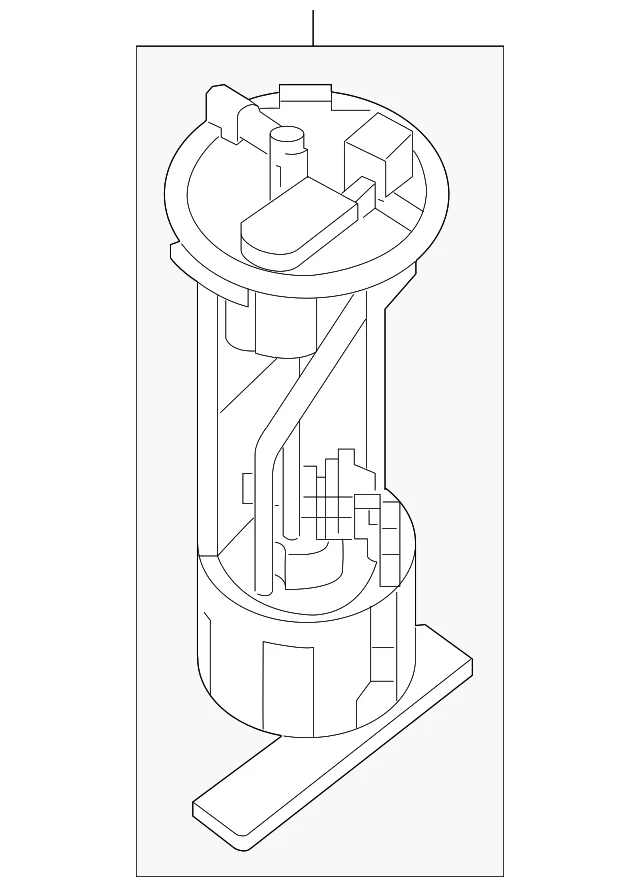 Bomba de combustible genuina Nissan Frontier Xterra Pathfinder 17041-ZP00A Foto 3 de 4