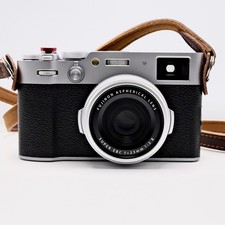 Fujifilm X100VI Digital Camera - Silver w/accessories  Made in JAPAN  USA seller