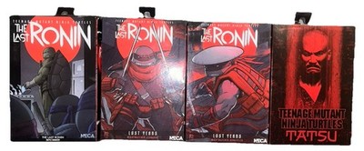 Lot Of 4 NECA Teenage Mutant Ninja Turtles Last Ronin (Armored) Figures Sealed!
