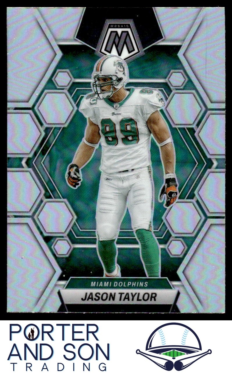 Jason Taylor Panini Mosaic #149 Silver