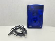 Iomega Zip 100 External Drive Blue Translucent Z100USBS - With Cord UNTESTED